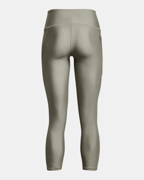 Damen HeatGear® Armour 7/8 Leggings mit hohem Bund, Green, pdpMainDesktop image number 5